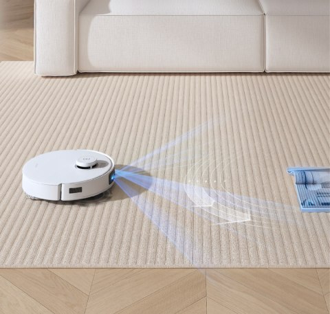Robot Odkurzający Ecovacs T30c Pro 12800Pa, Mopowanie 70°C, Truedge 1Mm