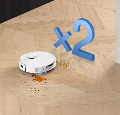 Robot Odkurzający Ecovacs T30c Pro 12800Pa, Mopowanie 70°C, Truedge 1Mm