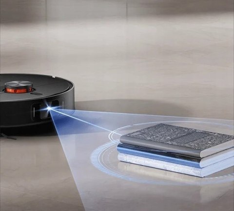 Robot Sprzątający 2W1 Xiaomi X20 Max Czarny 6000Pa Mopowanie Nawigacja Lds
