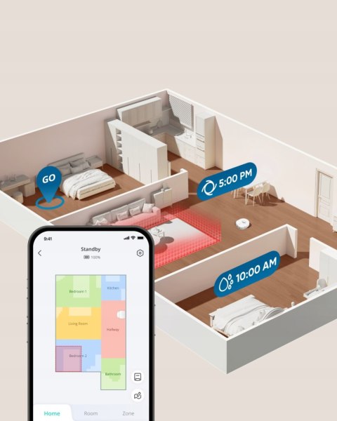 Robot Sprzątający Eufy X10 Pro Omni - Mopowanie, Opróżnianie, Mapowanie