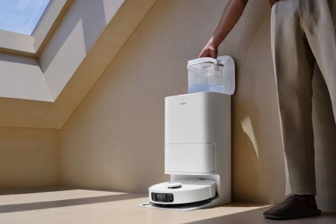 Robot Sprzątający Mova E40 Ultra 19000Pa, Maxireach Mop, 75 Dni Bezobsługi