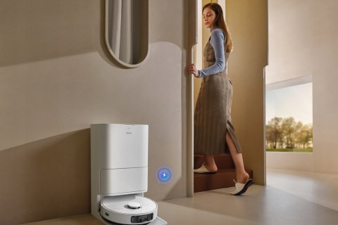 Robot Sprzątający Mova E40 Ultra 19000Pa, Maxireach Mop, 75 Dni Bezobsługi