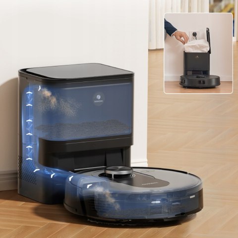 Robot Sprzątający Proscenic Q8 Max 4200Pa 200Min Autoopróżnianie Mopowanie