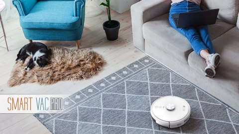 Robot Sprzątający Teesa Smart Vac Pro - Mapowanie, Mopowanie, 4 Tryby Domu