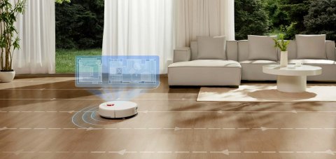 Robot Sprzątający Xiaomi H40 2W1, 10000 Pa, Nawigacja Lds, Wydajny 4L Worek
