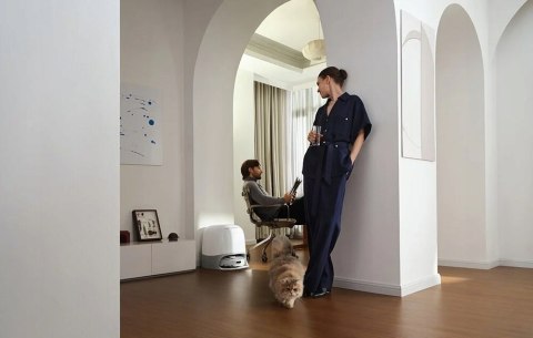 Automatyczny Robot Sprzątający Roborock Qrevo Curv 5A1 - Anti-Plątanie Wifi