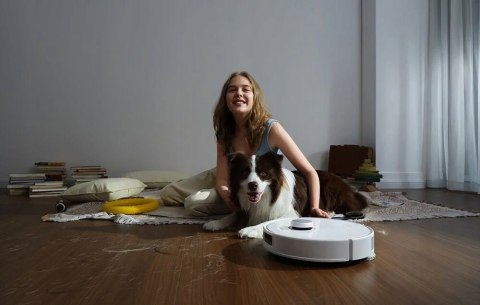 Automatyczny Robot Sprzątający Roborock Qrevo Curv 5A1 - Anti-Plątanie Wifi