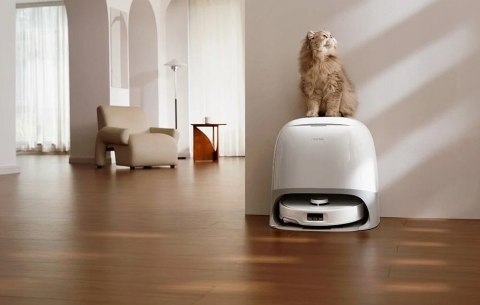 Automatyczny Robot Sprzątający Roborock Qrevo Curv 5A1 - Anti-Plątanie Wifi