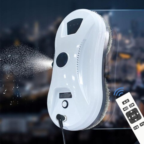 Inteligentny Robot Do Mycia Okien Z Ultradźwiękowym Natryskiem 30Ml 5600Pa