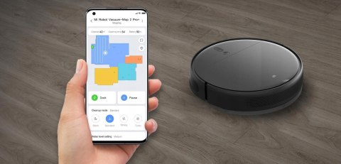 Odkurzacz 2W1 Xiaomi Mi Robot Vacuum E5 - Mopowanie, 110 Min, Antykolizyjny