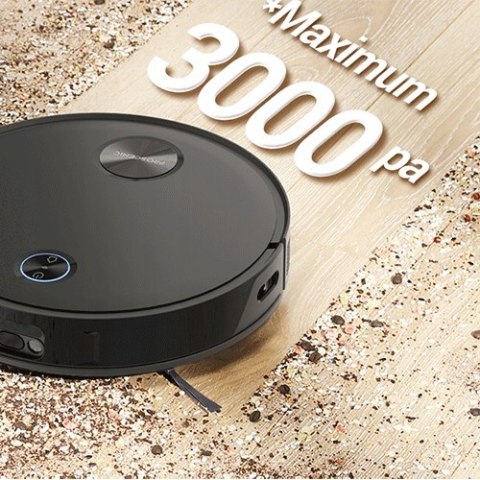 Robot Sprzątający 3000Pa, Laserowa Nawigacja, Mop Wibrujący Do Odkurzania I Mopowania