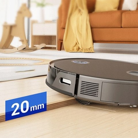 Robot Sprzątający 3000Pa, Laserowa Nawigacja, Mop Wibrujący Do Odkurzania I Mopowania