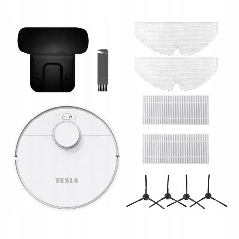 Tesla Robostar Iq550 2W1 Odkurzacz/Mopujący Nawigacja Laserowa Hepa H13