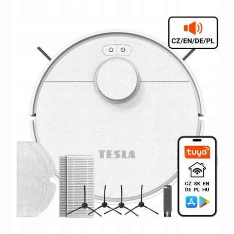 Tesla Robostar Iq550 2W1 Odkurzacz/Mopujący Nawigacja Laserowa Hepa H13