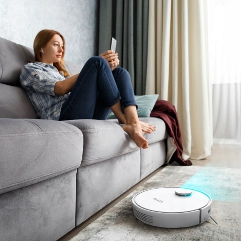 Tesla Robostar Iq550 2W1 Odkurzacz/Mopujący Nawigacja Laserowa Hepa H13