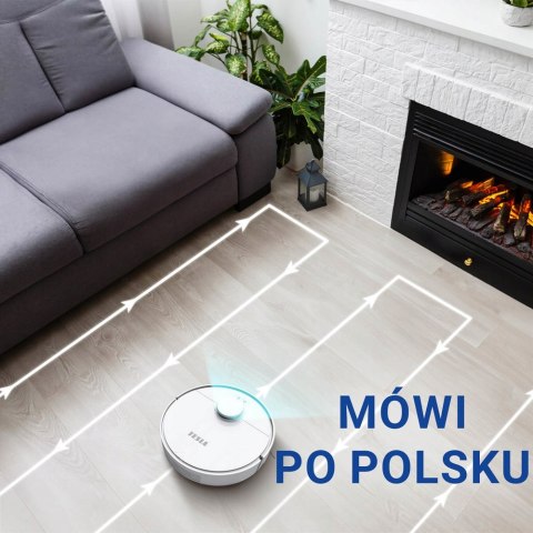 Tesla Robostar Iq550 2W1 Odkurzacz/Mopujący Nawigacja Laserowa Hepa H13
