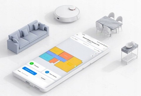 Xiaomi Vacuum S20 Eu Czarny Robot 2W1, Z Mopowaniem I Wirtualną Ścianą