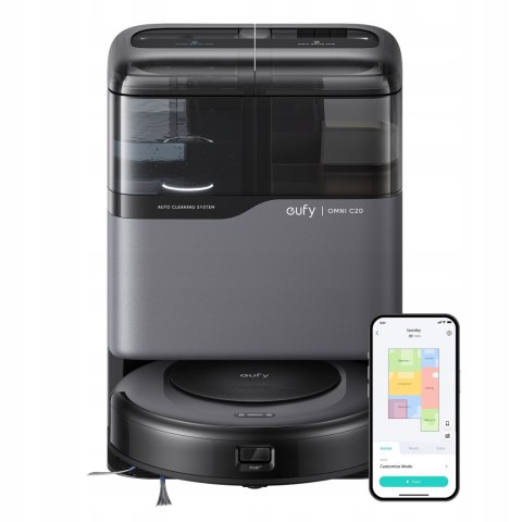 Robot Sprzątający Eufy Omni C20 2W1: Odkurzanie, Mycie, Auto Opróżnianie