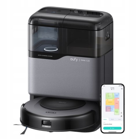 Robot Sprzątający Eufy Omni C20 2W1: Odkurzanie, Mycie, Auto Opróżnianie