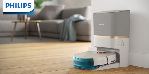 Robot Sprzątający I Mopujący Philips Xu7100/02 5000 Pa, 180 Min, Li-Dar