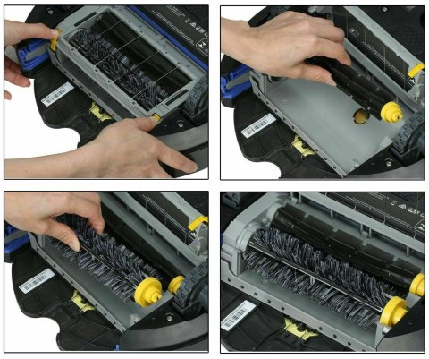 Zestaw Filtrow, Szczotek I Akcesoriów Do Irobot Roomba 600-698 Hepa Bisanti