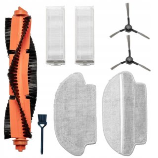 Zestaw Szczotki Filtry Mop Do Xiaomi Mi Robot Vacuum Mop Pro Viomi V2/V3/Se