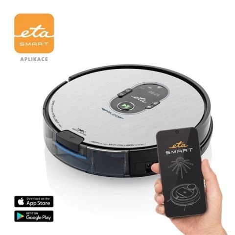 Odkurzacz 2W1 Smart Eta Falco Ii - Aplikacja, Mopowanie, Antykolizyjny