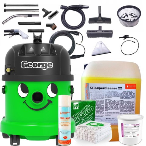Odkurzacz Piorący Numatic George 2024 10L - Prof. Do Tapicerek, Dywanów