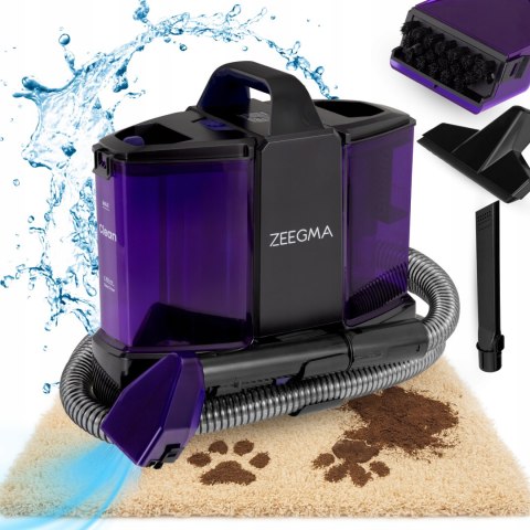 Odkurzacz Piorący Zonder Wash Compact 500W 1,5L Ekstrakcja Tri-Clean Auto
