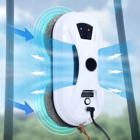 Robot Do Mycia Okien 5600Pa Ssania Ultradźwiękowy Natrysk, 30Ml Zbiornik