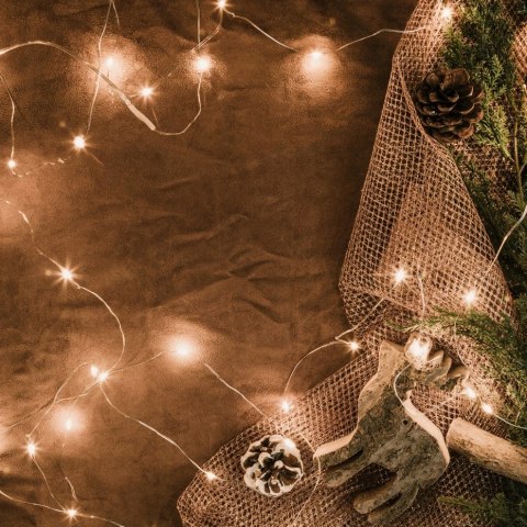 Kurtyna Świetlna Led 3X3m 300 Led, 8 Trybów, Timer, Usb Dekoracja Świąteczna
