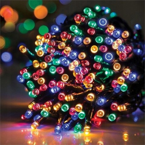 Lampki Choinkowe 300 Led Multikolor 8 Trybów, Wewnętrzne I Zewnętrzne, 21M
