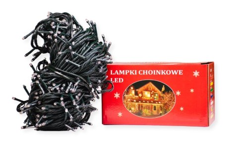 Lampki Choinkowe 300 Led Multikolor 8 Trybów, Wewnętrzne I Zewnętrzne, 21M