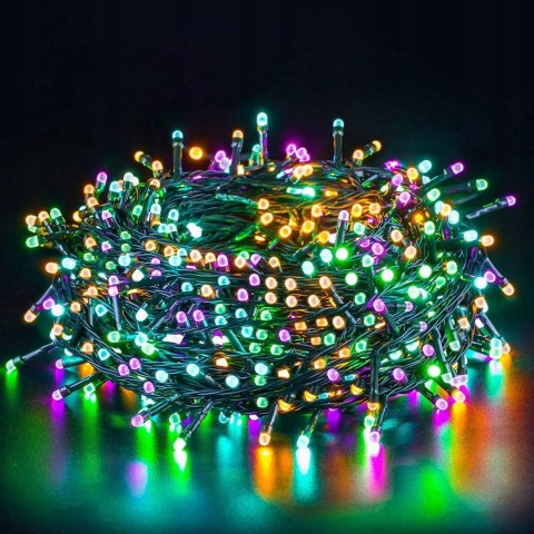 Lampki Choinkowe 500 Led Multi Kolor 35M Programator Światełka Łańcuch
