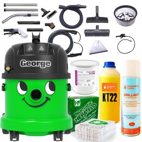 Odkurzacz Piorący Numatic George Gve370-2 4W1 1060W Do Tapicerki