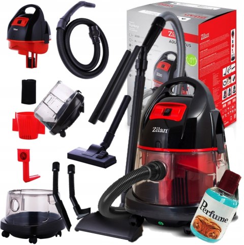 Odkurzacz Wodny 2000W 8L Zilan Aqualotus 2W1 Sucho/Mokro Filtracja 99,99%