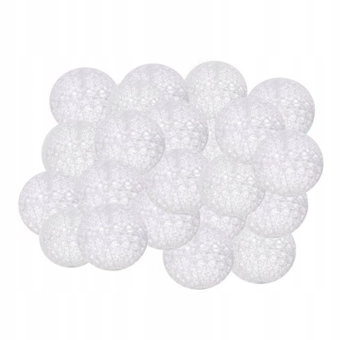 Girlanda Led Cotton Balls 30 Kul Na Baterie 6,1 M Springos Ciepła Biel
