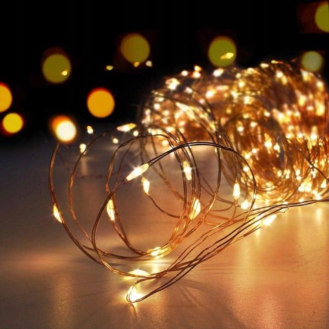 Kurtyna Led 300 Ledowa 3X3m Usb 2700K Biały Ciepły, Pilot Do 10M Sterowania