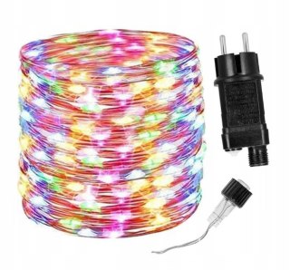 Lampiki Choinkowe 300 Led Multikolor 30M Ip44 Z Wtyczką I Transformatorem