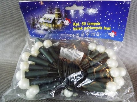 Lampiki Led 50 Kulek Białe 3M 220-240V Do Choinki - Trwałe Na Święta Domowe