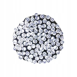 Lampki Choinkowe 100 Led Flash Zimny Biały Wewnętrzne 495 Cm Do Świąt W Dom