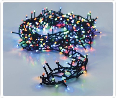 Lampki Choinkowe 1800 Led Multikolor 36M Ip44 Z Timerem I 8 Trybami Na Zima