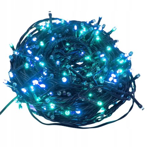 Lampki Choinkowe 500 Led Multikolor 25M+5M Ip44 Do Wewnętrz I Zewnętrz