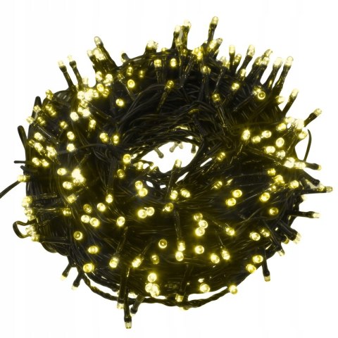 Lampki Choinkowe 500 Led Multikolor 25M+5M Ip44 Do Wewnętrz I Zewnętrz