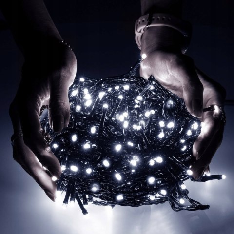 Lampki Choinkowe Led 1000 Diod 50M Zimno-Ciepłe 8-Funkcyjny Programator