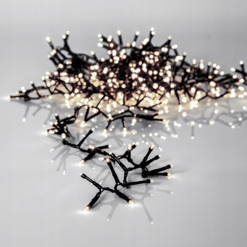 Lampki Choinkowe Led 11M 540 Diod Białe Czepłe 3000K Ip44 5M Kabel Do Domu