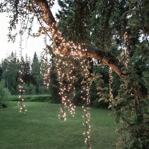 Lampki Choinkowe Led 11M 540 Diod Białe Czepłe 3000K Ip44 5M Kabel Do Domu