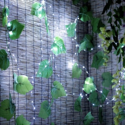 Lampki Led 100 Led Na Druciku Zimny Biały 10M Do Dekoracji Wnętrz I Imprez