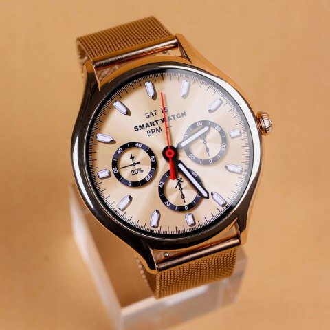 Damski Smartwatch 4 Wym. Paski, Amoled, Polskie Menu, Rozmowy, 7D Bateria