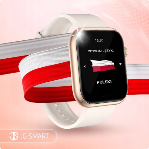 Damski Smartwatch: Rozmówy, Sms, Sport, Zdrowie, 4 Paski, Polskie Menu